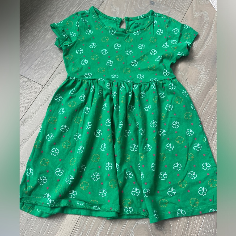 George. Girls dress. Size 5t. St. Patrick day dress. EUC